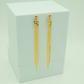 Long Sleek Tassel Drop Earrings – 18K Gold Plated, Anti-Tarnish Finish ATER210