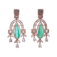 Irene Dangle Earring with Floral drops