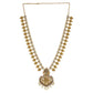 Sia Antique Gold-Plated Ram Parivar Long Necklace & Earring Set