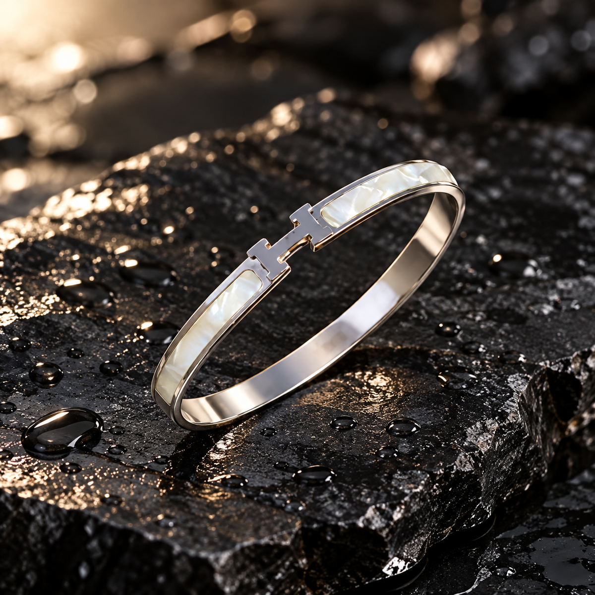 Silver-Tone Anti-Tarnish Stainless Steel Bracelets for Men & Women | Demi Fine Openable Bangles