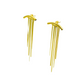 Chic Minimalist Tassel Drop Earrings – 18K Gold Plated, Anti-Tarnish Finish ATER204