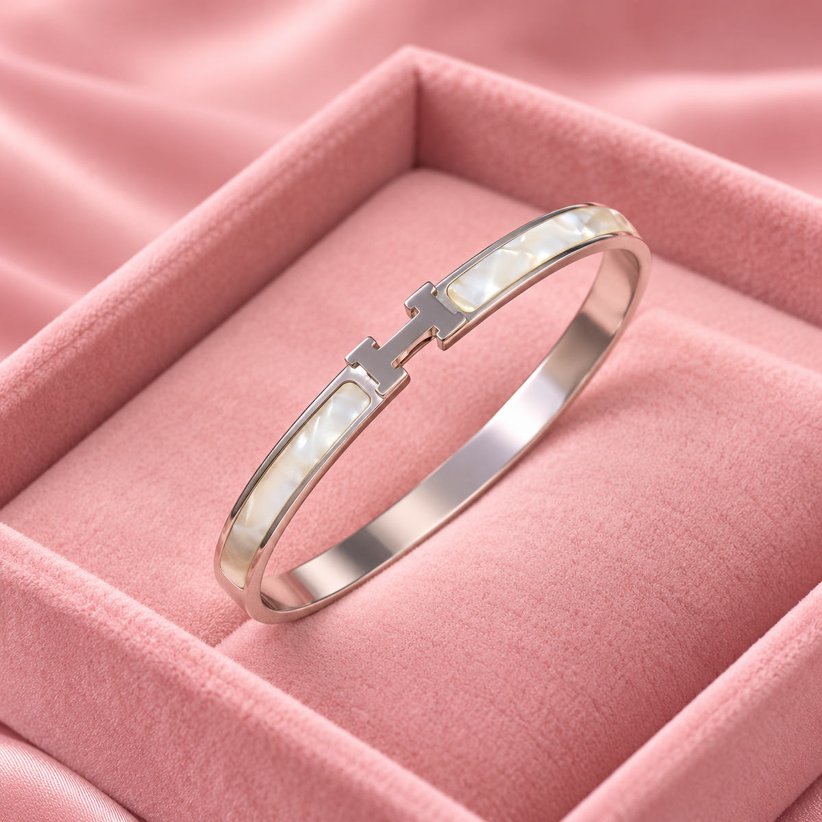 Silver-Tone Anti-Tarnish Stainless Steel Bracelets for Men & Women | Demi Fine Openable Bangles