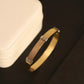 AURÉLIA AMORE LUXE 6™ Gold Mesh Men’s Bracelet – Premium Minimalist Stainless Steel Bangle for Men