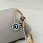 Evil Eye CZ Rose Gold Anti Tarnish Openable Bangle RGB142