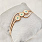 18K Rose Gold Plated Anti-Tarnish Evil Eye Bangle – Elegant Crystal-Studded Protective Bracelet for Women RGB506