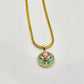 Lucky Blossom 6-Energy Anti-Tarnish Pearl Flower Pendant | Premium Gold Chain for Everyday Elegance