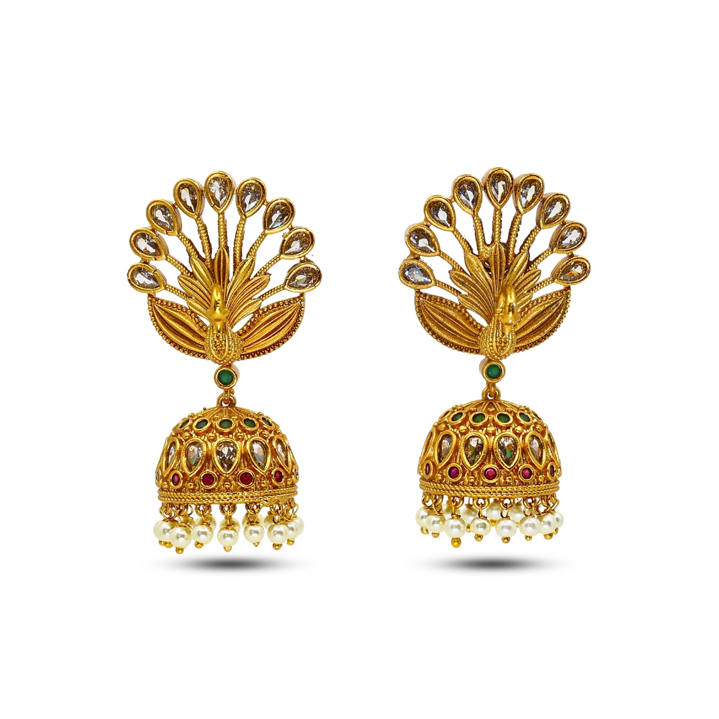 Latika 24K Gold Plated Jhumka Earring MGEJ110