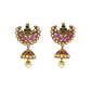 Pramila 24K Gold Plated Antique Chandbali Earrings MGEJ102