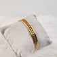 Elegant 18K Gold Plated Anti-Tarnish Bangle with Intricate Chain Design for Everyday Wear RGB248