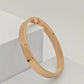 Minimalist 18K Rose Gold Plated Anti-Tarnish Kada Bangle – Timeless Bracelet for Everyday Elegance RGB264