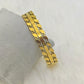 Luxury 18K Gold-Plated Dual Band Bracelet – Anti-Tarnish Stainless Steel Kada with Intricate Engraved Design RGB419