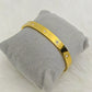 Luxury 18K Gold-Plated Screw Motif Bracelet – Anti-Tarnish Stainless Steel Bangle with CZ Crystal Accents RGB427