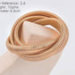 Triple Spiral Rose Gold Flexible Bangle – Lightweight, Anti-Tarnish Coil Bracelet for Women & Girls RGB468