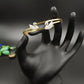 Elegant 18K Rose Gold Plated Anti-Tarnish Swan Bangle – Sparkling Crystal Daily Wear Bracelet for Women RGB477