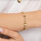 18K Gold Plated Anti-Tarnish Butterfly Chain Bracelet – Stylish Crystal Friendship Jewelry for Girls & Women RGB512