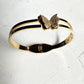 Luxury 18K Rose Gold Plated Anti-Tarnish Butterfly Bangle – Elegant & Durable Design RGB469
