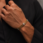 AURÉLIA AMORE LUXE 6™ Gold & Black 3-Layered Demi-Fine Bracelet for Men