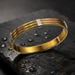 AURÉLIA AMORE LUXE 6™ Gold & Black 3-Layered Demi-Fine Bracelet for Men
