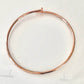 Luxury 18K Rose Gold Plated Nail Collar Necklace – Sleek & Modern Statement Piece RGCP202