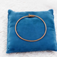 Luxury 18K Rose Gold Plated Nail Collar Necklace – Sleek & Modern Statement Piece RGCP202