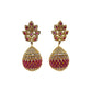 Lunabella Yellow Gold Plated CZ Studded Earring - The Soul Jewellery