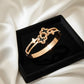 AURÉLIA AMORE LUXE Demi - Fine CZ Enamel Anti - Tarnish Kada Bracelet for Women - The Soul Jewellery