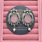Aurelia Pink Stone Oxidised Earrings for Women – Silver Peacock Leaf Ear rings with Pearl Drops - The Soul Jewellery