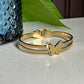 Luxury 18K Rose Gold Plated Anti - Tarnish Butterfly Bangle – Elegant & Durable Design RGB469 - The Soul Jewellery