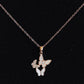 18K Rose Gold Plated Kaleidoscope Anti Tarnish Pendant Necklace RGCP124 - The Soul Jewellery