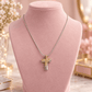 Two-Tone Stainless Steel T Initial Pendant Necklace for Women | Gold & Silver Letter T Chain Necklace - Soul Jewellery
