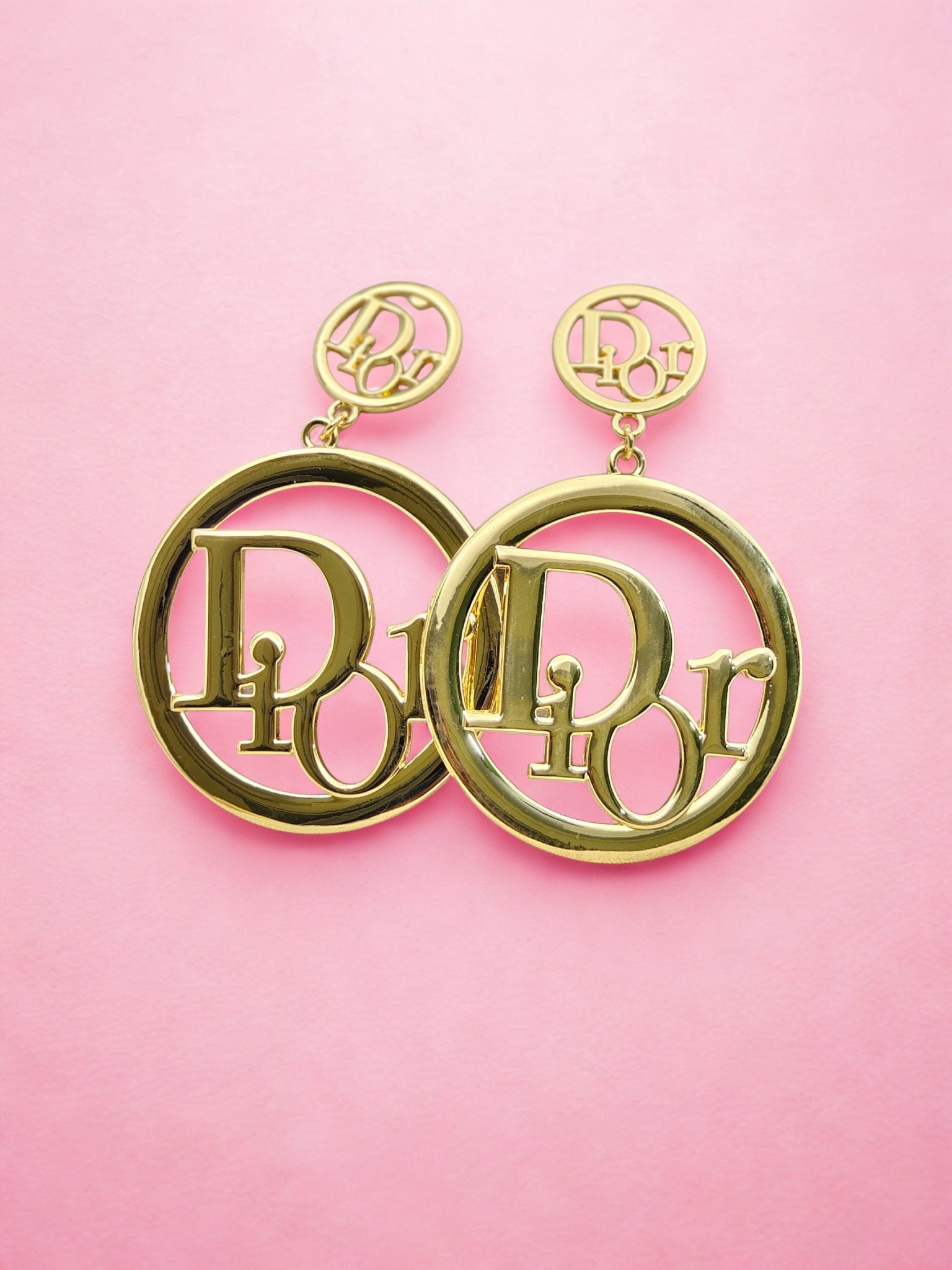 Bold Dior Inspired Anti - Tarnish Earrings – Timeless Glamour - The Soul Jewellery