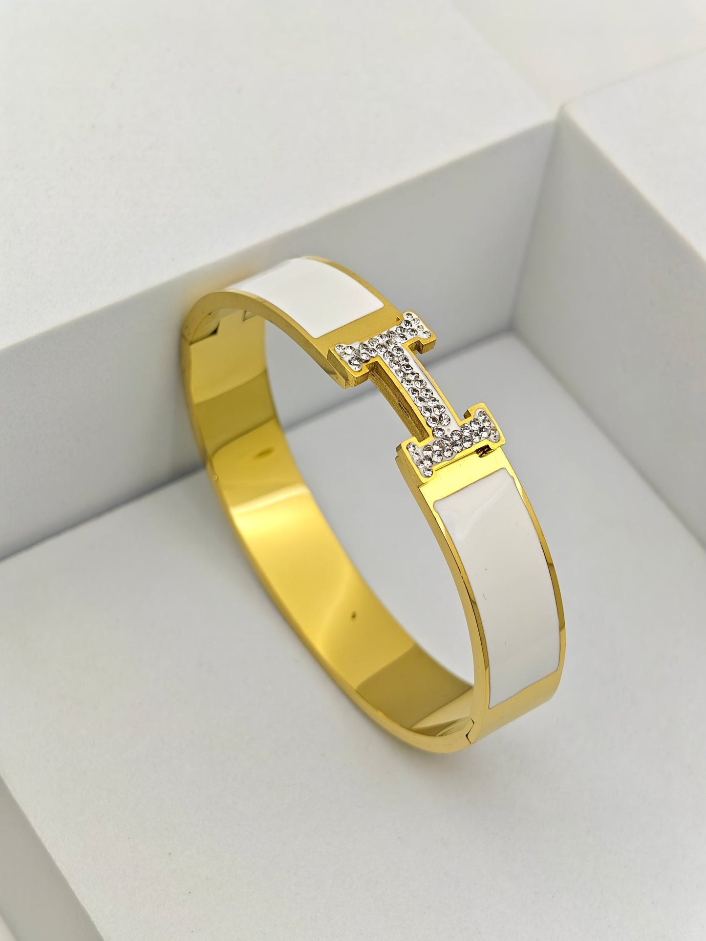 Elegant 18K Gold-Plated Evil Eye & Hamsa Charm Bracelet – Anti-Tarnish Turkish Bangle for Men & Women - The Soul Jewellery