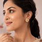 AURÉLIA AMORE LUXE 6™ Gold-Tone Floral Crystal Stud Earrings for Women | Sparkling Flower Statement Earrings - Soul Jewellery