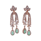 Orchid AD Studded Dangle Earring - The Soul Jewellery