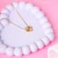 Aurelia 6 LuckyBloom Demi - Fine Anti - Tarnish Clover Pendant Neckpiece for Women - The Soul Jewellery