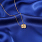 Aurelia 6 LuckyBloom Demi - Fine Anti - Tarnish Clover Pendant Neckpiece for Women - The Soul Jewellery