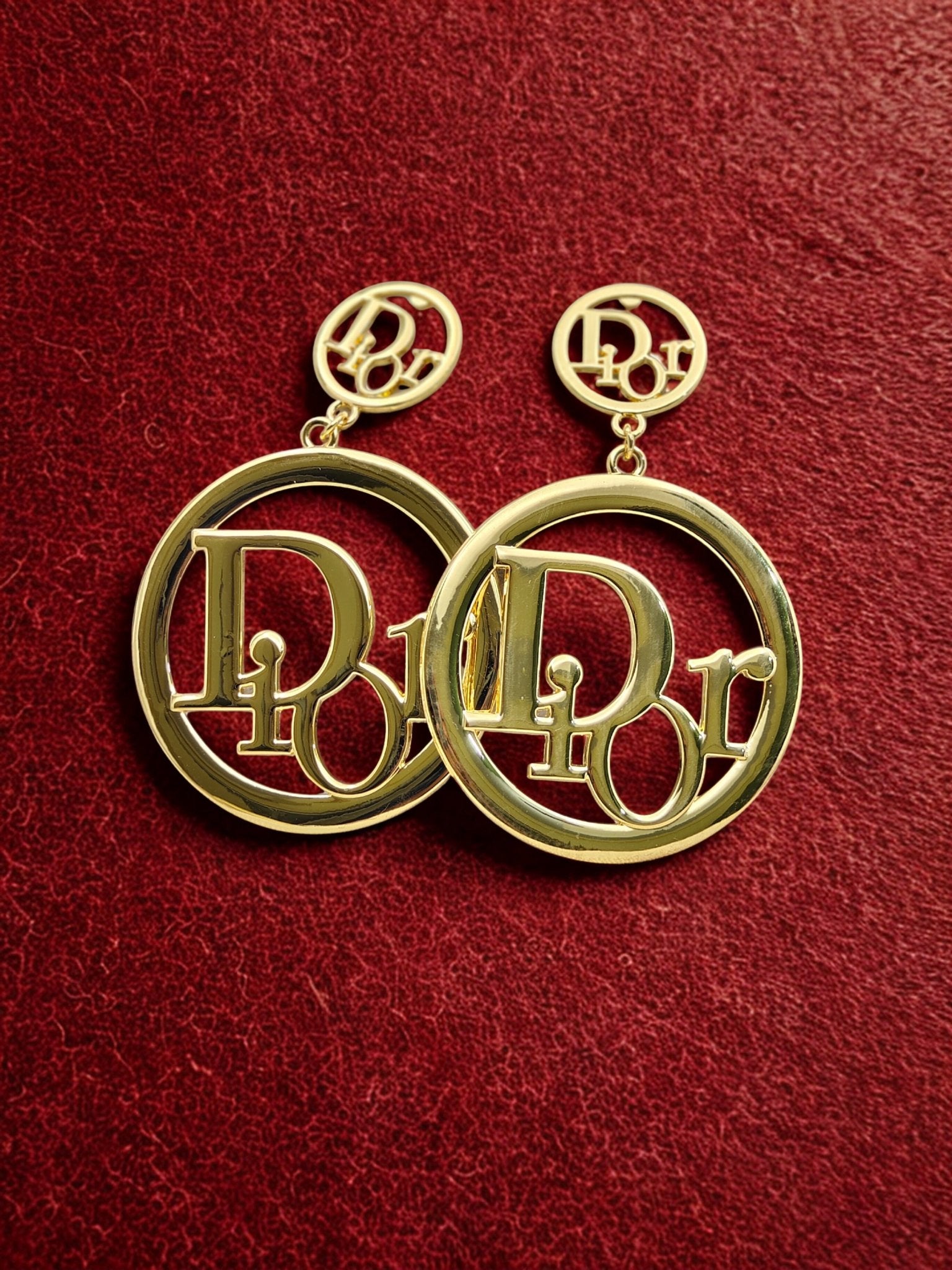 Bold Dior Inspired Anti - Tarnish Earrings – Timeless Glamour - The Soul Jewellery