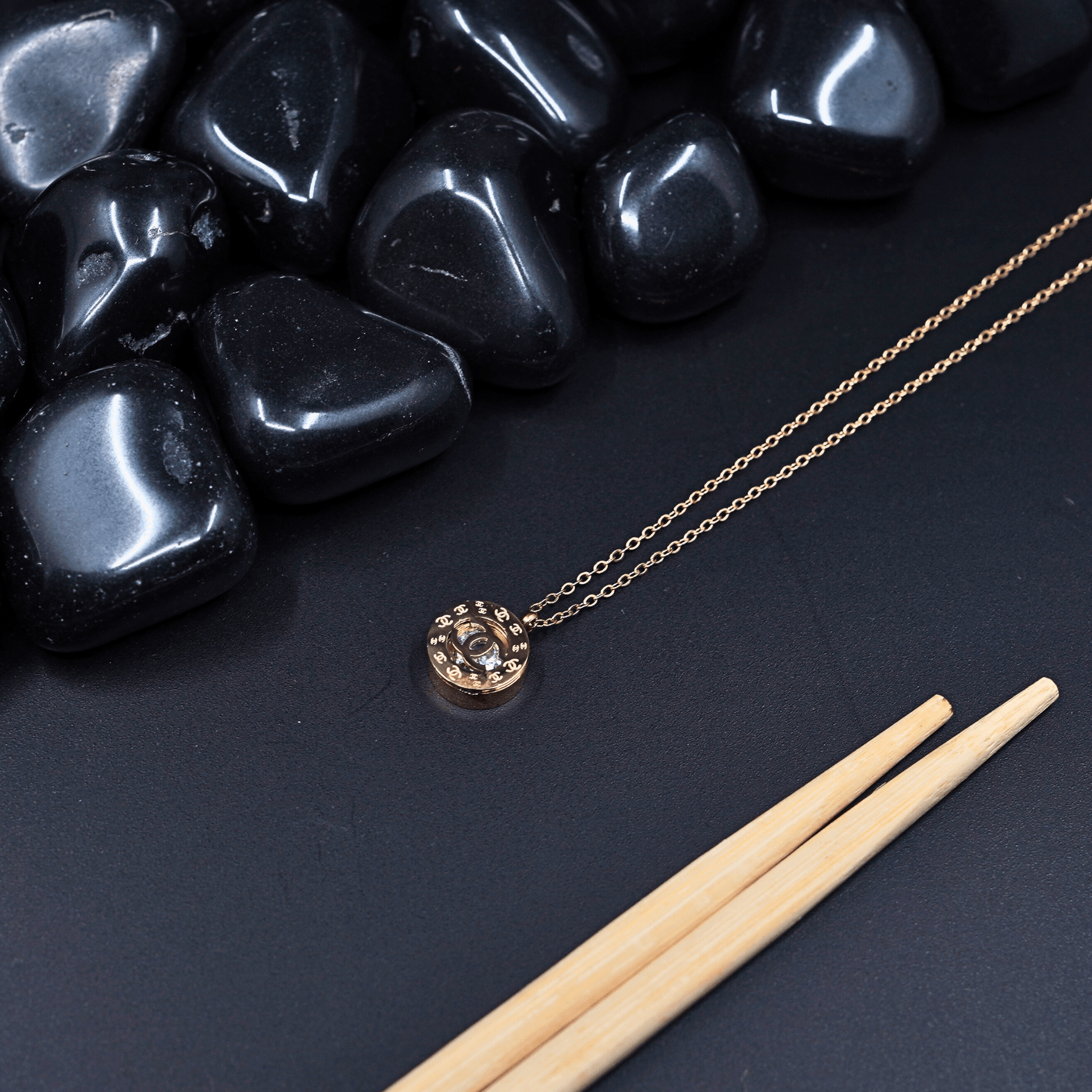 18K Rose Gold Plated Anti-Tarnish Chain and Zodiac Pendant Demi Fine Daily wear Necklace for Women - The Soul Jewellery