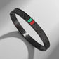 Urban Edge Aura 27™ Men’s Black Textured Bracelet – Premium Stainless Steel Anti - Tarnish Kada - The Soul Jewellery