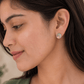 Multicolor Crystal Geometric Stud Earrings for Women | Gold-Tone Rainbow Gemstone Earrings - Soul Jewellery
