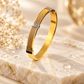 Men’s Gold Mesh Stainless Steel Bracelet – Dual-Tone Minimalist Bangle for Wrist Sizes 2.4 to 2.10 - Soul Jewellery