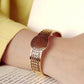 Bold 18K Gold - Plated Chunky Bracelet – Anti - Tarnish Stainless Steel with Intricate Engraved Design - The Soul Jewellery