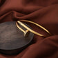 AURÉLIA AMORE LUXE 6™ Nail Radiance CZ Demi - Fine Anti - Tarnish Bracelet for Women - The Soul Jewellery