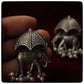 Gajraj Umbrella Oxidised Earrings for Women – Vintage Silver Elephant Pearl Drop Statement Earrings - The Soul Jewellery