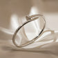 AURÉLIA AMORE LUXE 6™ Silver Nail Radiance CZ Demi-Fine Anti-Tarnish Bracelet for women - The Soul Jewellery