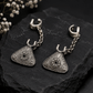 Vintage Oxidized Silver Replica Ear Cuff Chain Earrings for Women | Tribal Boho Statement Earrings - The Soul Jewellery