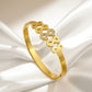 AURÉLIA AMORE LUXE 6™ Eternal Infinity CZ Radiance Demi Fine Bangle Bracelet for Women - The Soul Jewellery