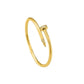 AURÉLIA AMORE LUXE 6™ Nail Radiance CZ Demi - Fine Anti - Tarnish Bracelet for Women - The Soul Jewellery