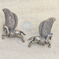 Silver Elegance Oxidized Replica Earrings | Antique Pegasus Design Ethnic Jewellery for Women - The Soul Jewellery