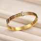 AURÉLIA AMORE LUXE 6™ Gold & Black 3-Layered Demi-Fine Bracelet for Men - Soul Jewellery
